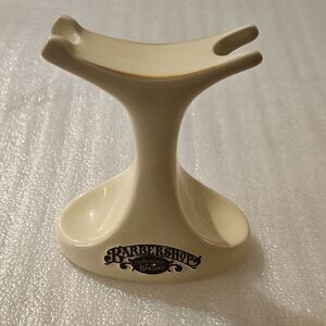 Vintage Franklin Toiletry Co Barbershop Luxury Cream Ceramic Shaving Stand